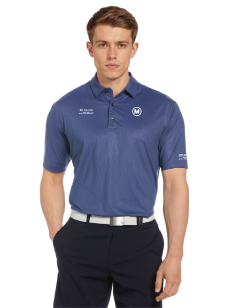 CALLAWAY - MINI GEO PRINTED POLO