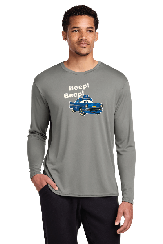 BEEP BEEP -Long Sleeve Performance Tee - Image 3