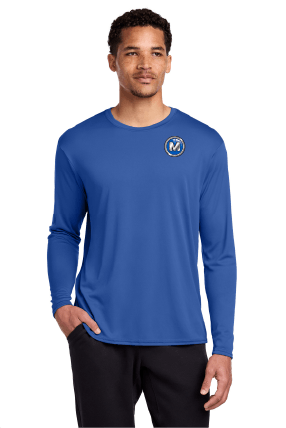 McCluskey "M" - Long Sleeve Performance Tee