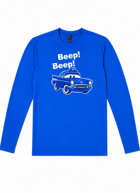 BEEP BEEP -Long Sleeve Performance Tee